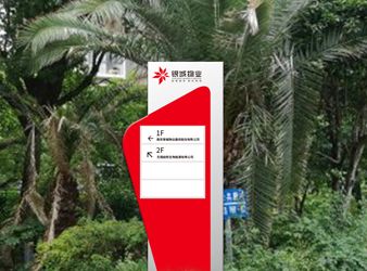 銀行物業(yè)指示牌